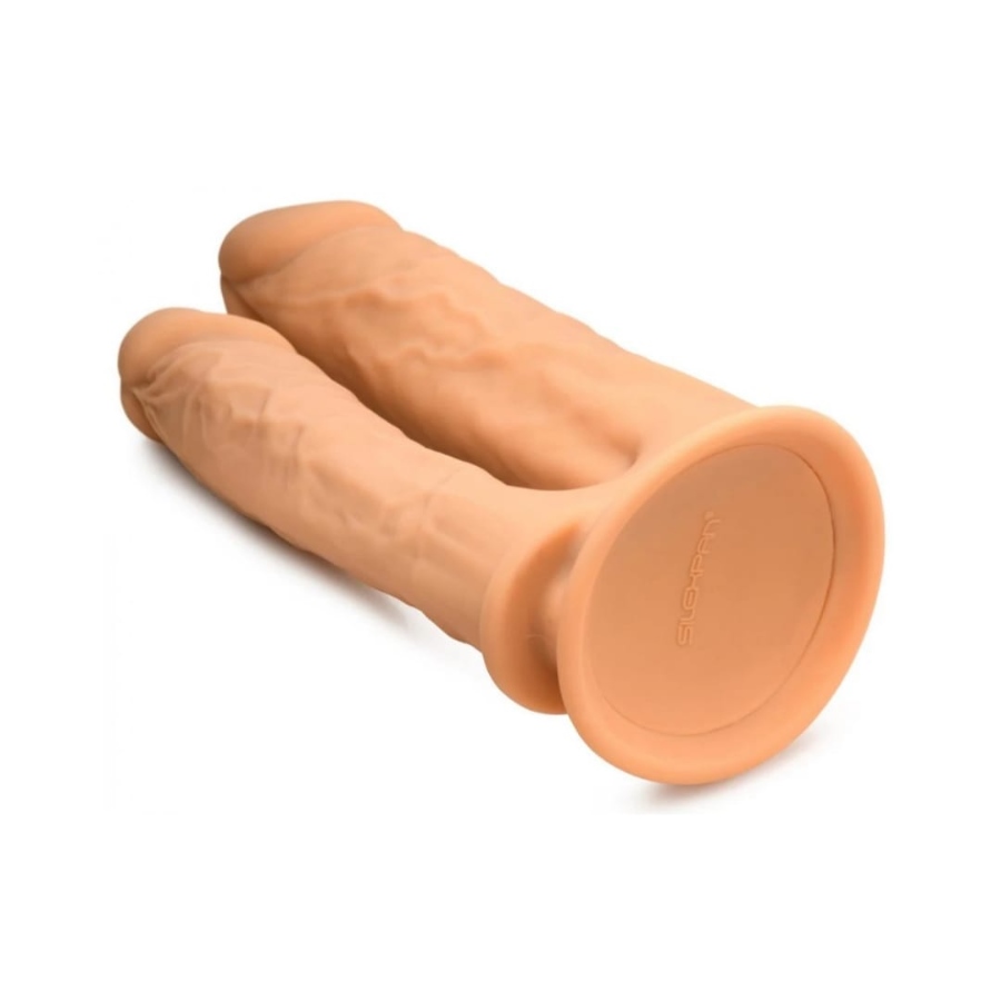 Fleshstixxx Doble - Dildo con vibracion